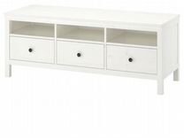 Hemnes хемнэс тумба прикроватная черно коричневый