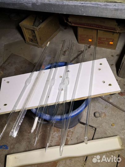 Пипетки, колбы, трубки СССР