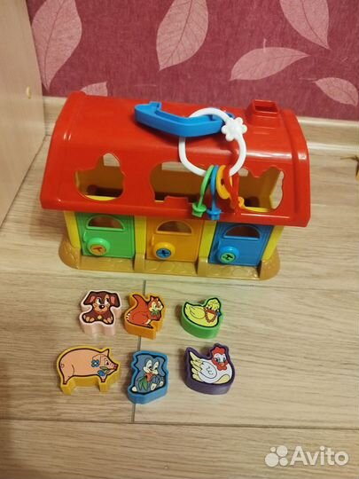 Игрушки пакетом на 1-2 годика