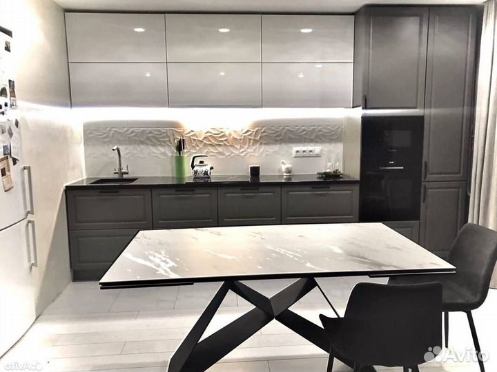 Современный кухонный гарнитур под ключ