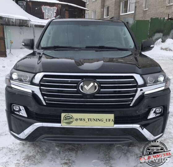 Toyota Land Cruiser 200 Передняя губа G226