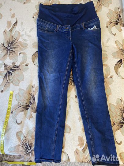 Джинсы для беременных утепленные