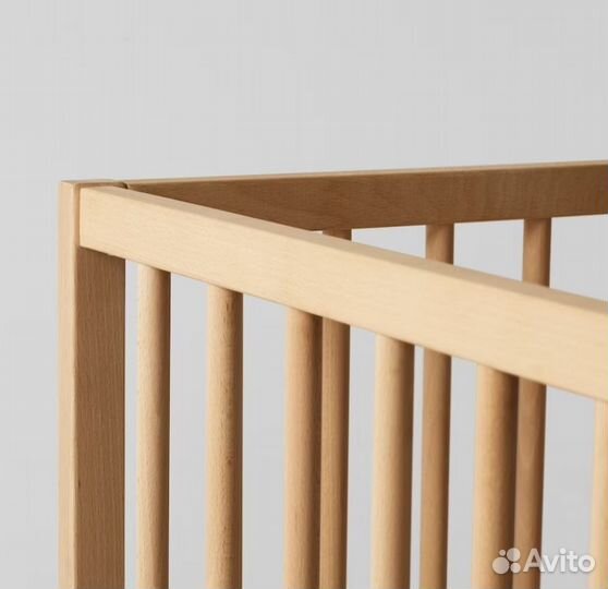 Икеа Кроватка сниглар+матрас скёнаст