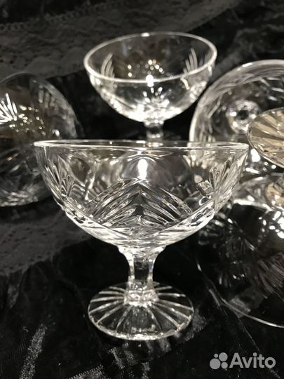 Креманки хрусталь набор СССР