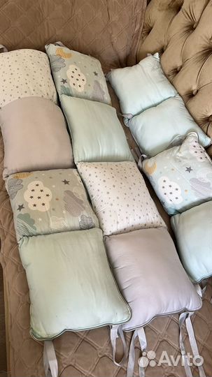 Бортики в кроватку