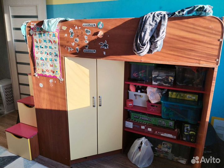 Детская кровать чердак