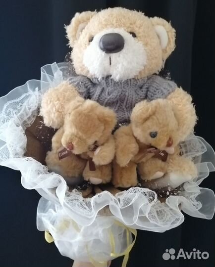 Букет из мягких игрушек 