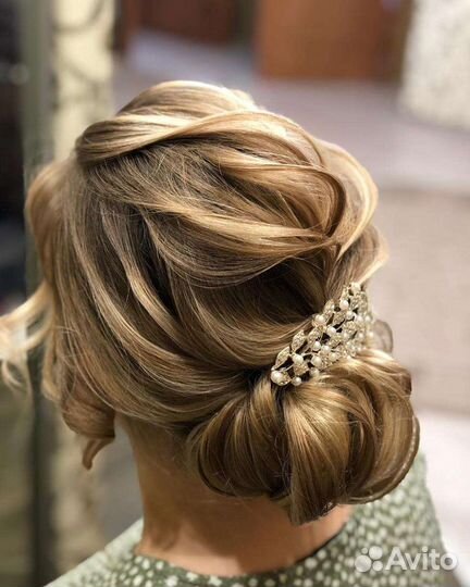 Свадебные прически и макияж