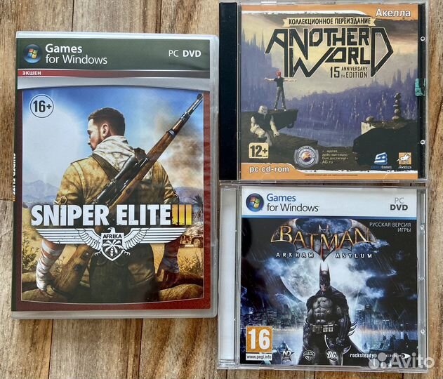 Компьютерные игры PC dvd