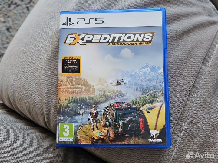 Диск expeditions a mudrunner game ps5