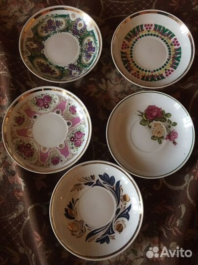 Чайные блюдца СССР