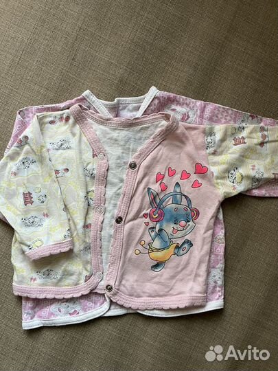 Вещи детские пакетом на девочку 62