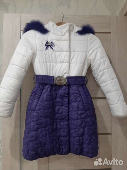Пальто для девочки зима