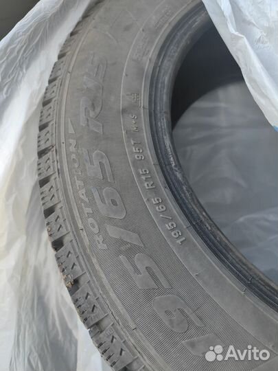 Шины колеса R15 195/65 pirelli winter ICE zero