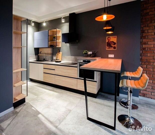 Прямая кухня 