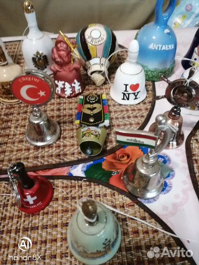 Сувенирные колокольчики