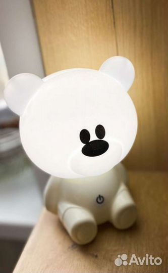 Светильник ночник детский зайчик, мишка