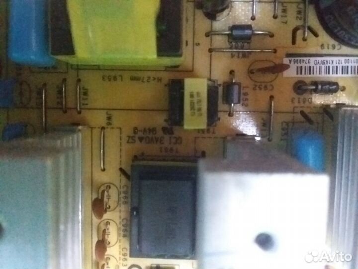 Блок питания проектора benq MS500 e162032 vol.3