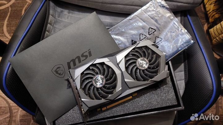 Видеокарта MSI GeForce GTX 1660 super Gaming X