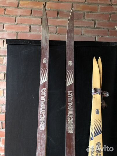 Лыжи деревянные, советские