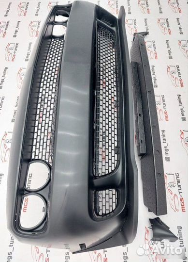 Бампер передний стиль Hellcat Dodge Challenger 14+