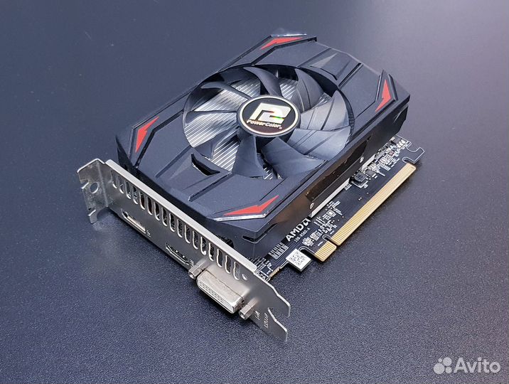 Видеокарта PowerColor AMD Radeon RX 550 Red Dragon