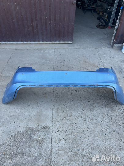 Бампер задний шкода рапид/12-20г