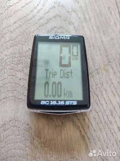 Велокомпьютер Sigma BC 16.16 STS CAD