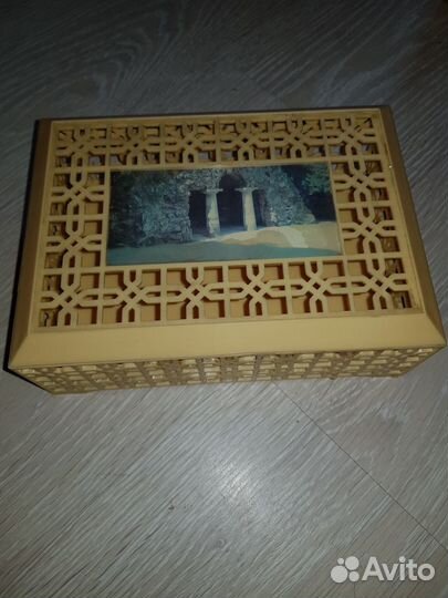 Шкатулка пластик СССР