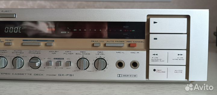 Кассетная дека akai gx-f51