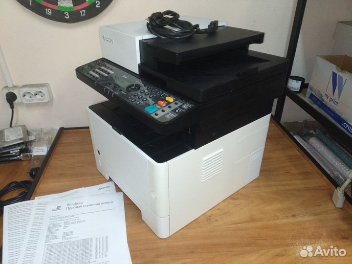 Лазерное Мфу Kyocera M2135dn запр-н сеть + дуплекс