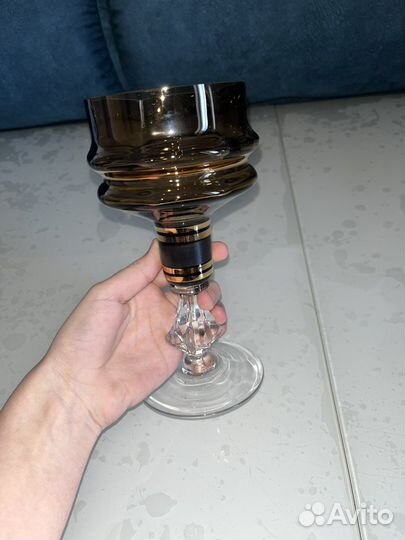 Бокалы хрустальные