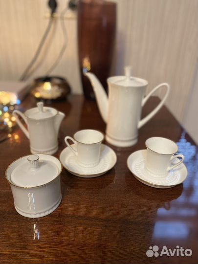Императорский фарфор кофейный сервис