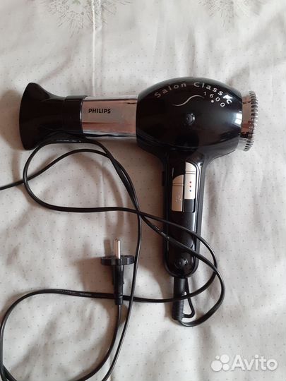 Фен для волос профессиональный philips