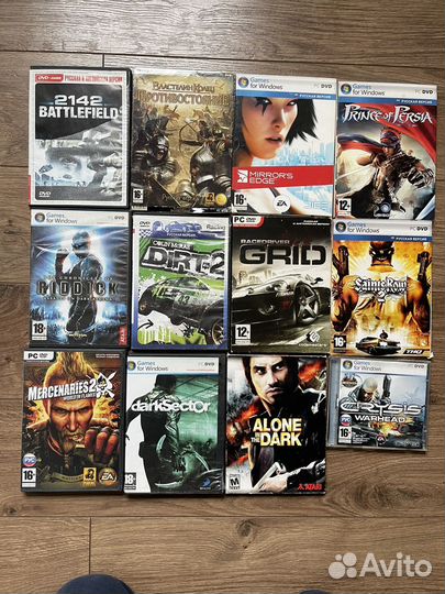 Игры для пк на дисках