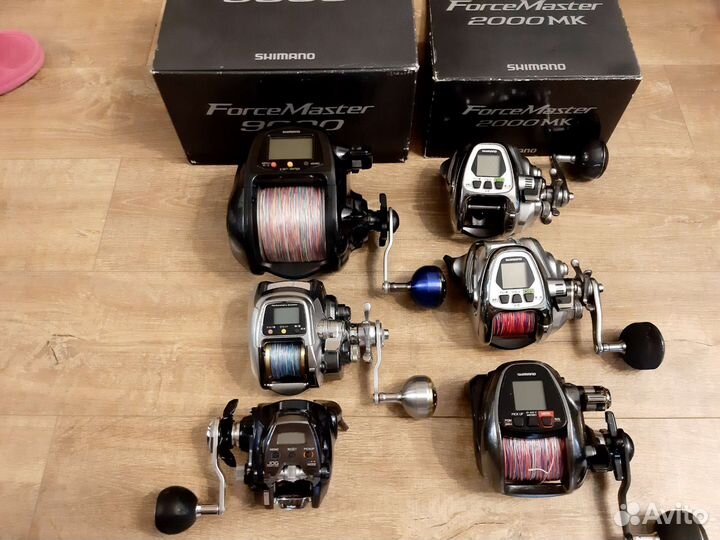 Современные электрокатушки Shimano Forcemaster