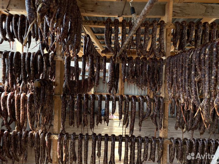 Горное Сушенное мясо и колбаса