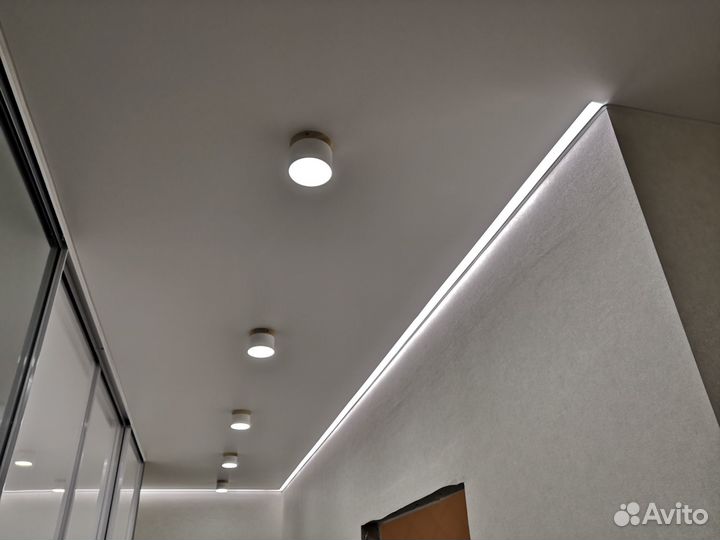 Натяжные потолки