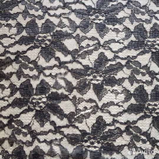 Отрезы тканей черные пакетом