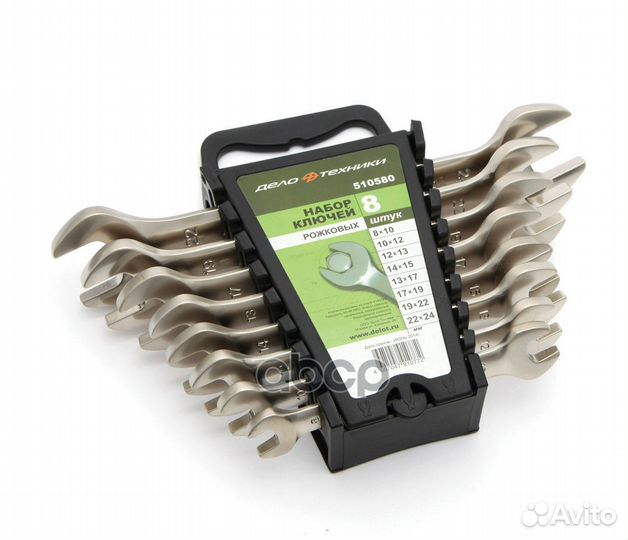 Н-р рожковых кл 8пр дело техники 510580 Дело