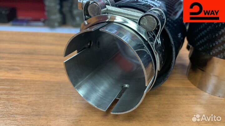 Насадка на глушитель Akrapovic style 57/89