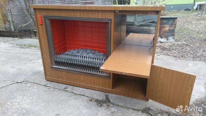 Электрокамин с баром СССР