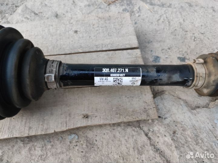 Привод передний левый на Tiguan 2. 3Q0407271N