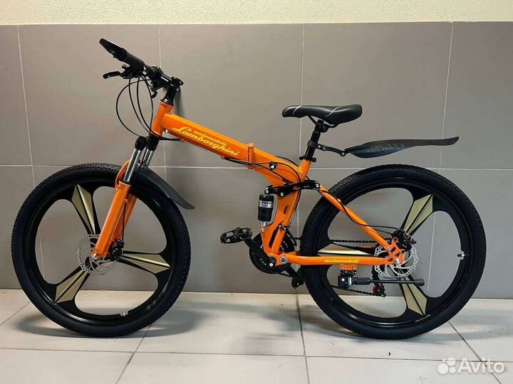 Велосипед на литых дисках