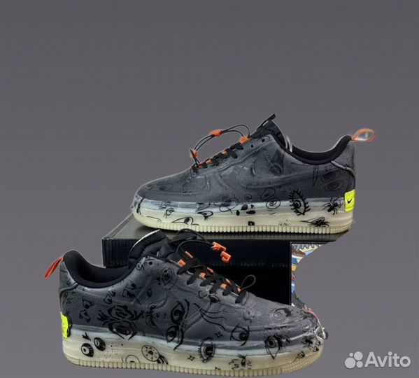 Кроссовки Nike Air Force 1 Experimental Halloween