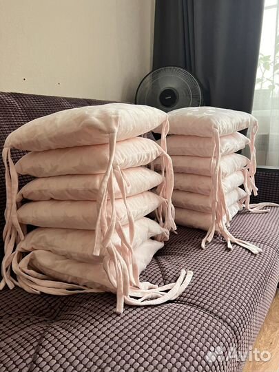 Бортики в детскую кроватку