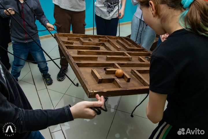Деревянный лабиринт