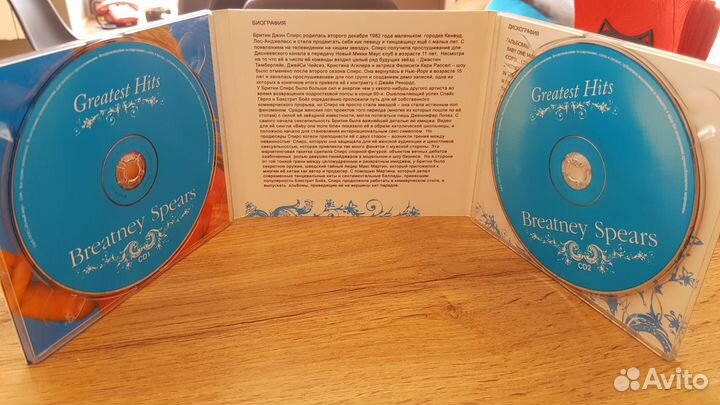 Компакт диски Britney Spears Greatest Hits (2cd)