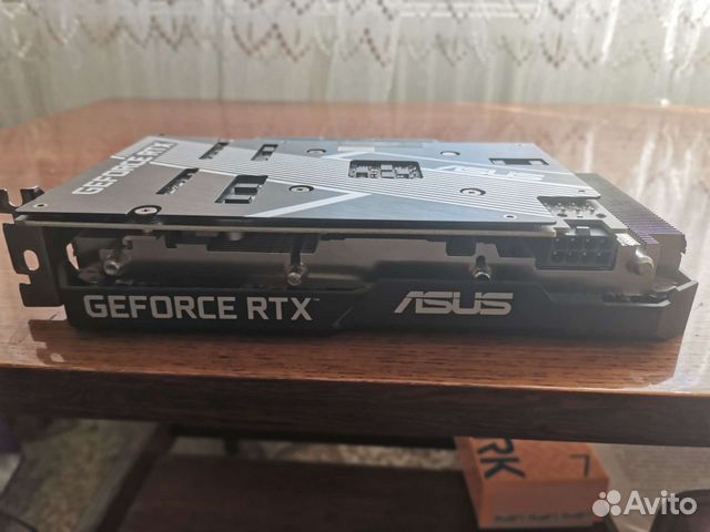 Видеокарта asus dual GeForce RTX 3060Ti mini (LHR)