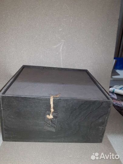 Коробка подарочная деревянная